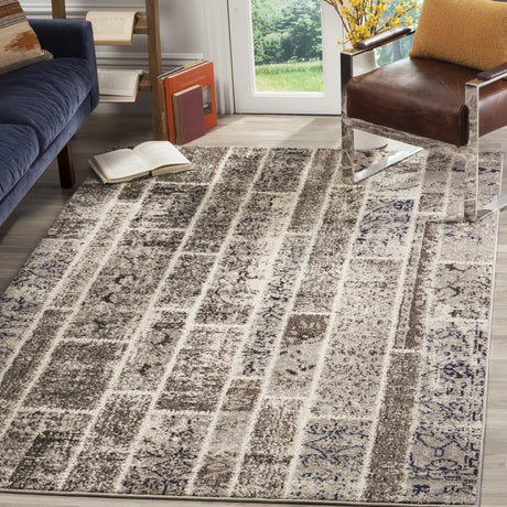 Safavieh Monaco 4'-0" x 5'-7" Rug in Beige / Multi