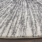 Safavieh Evoke 5'-3" x 5'-3" Rug in Black / Ivory