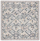 Safavieh Soho 6'-0" x 6'-0" Rug in Grey / Gold