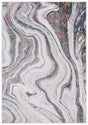 Safavieh Amelia 4'-5" x 6'-5" Rug in Grey / Blue Gold