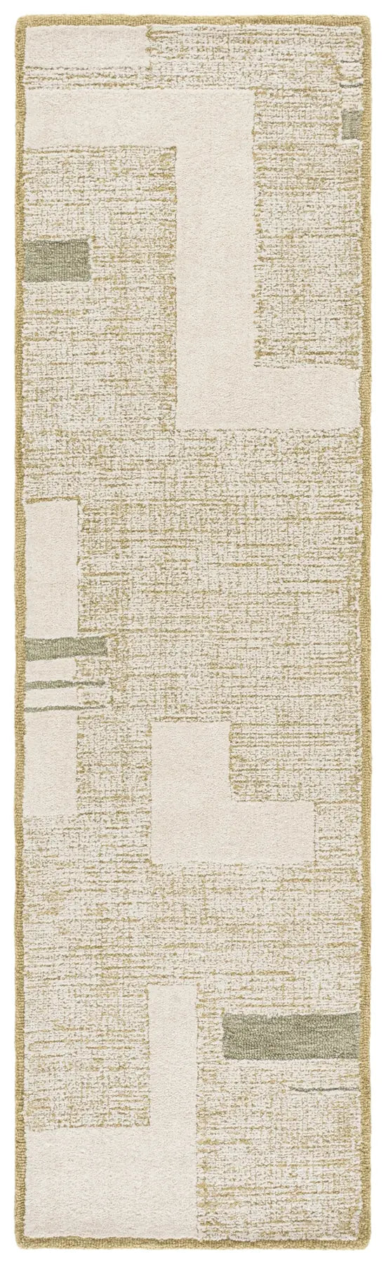 Safavieh Harvest 2'-3" x 8'-0" Rug in Green / Ivory
