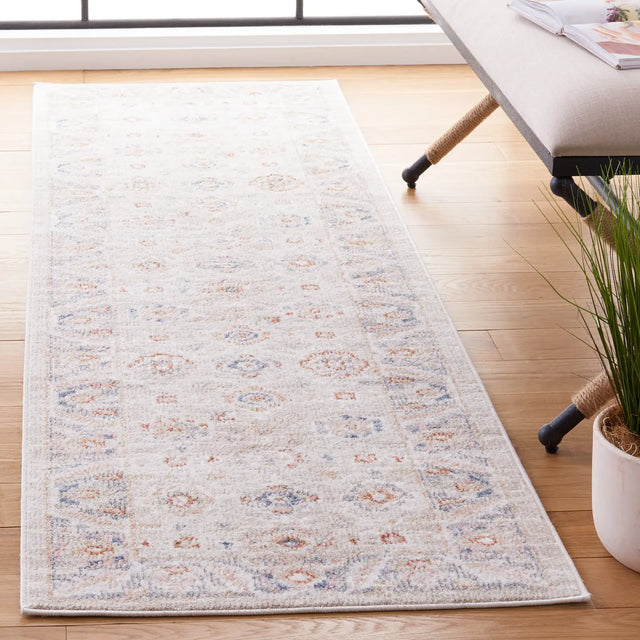 Safavieh Blair Washable 2'-2" x 8'-0" Rug in Beige / Grey
