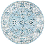 Safavieh Isabella 5'-3" x 5'-3" Rug in Light Blue / Cream