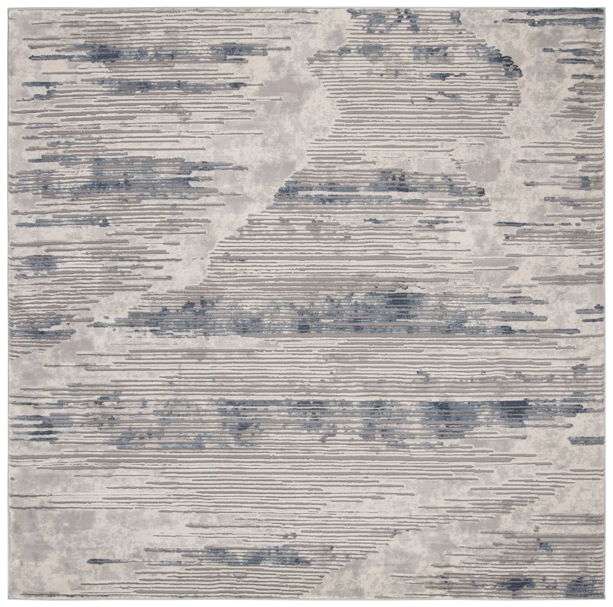 Safavieh Meadow 100 6'-7" x 6'-7" Rug in Grey / Ivory