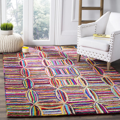 Safavieh Nantucket 4'-0" x 6'-0" Rug in Multi