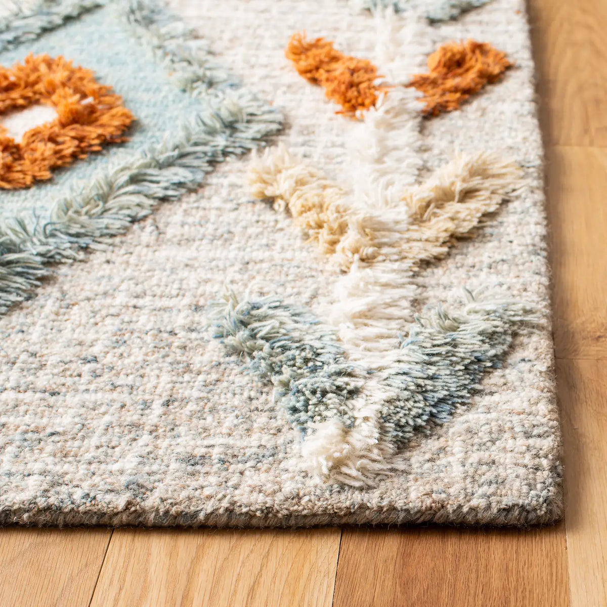 Safavieh Kenya 4'-0" x 6'-0" Rug in Grey / Blue
