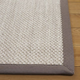 Safavieh Natural Fiber 5'-0" x 8'-0" Rug in Marble / Khaki Grey