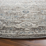 Safavieh Vintage Tabriz 6'-7" x 6'-7" Rug in Grey / Blue