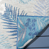 Safavieh Sunrise 4'-0" x 5'-7" Rug in Grey / Blue Ivory