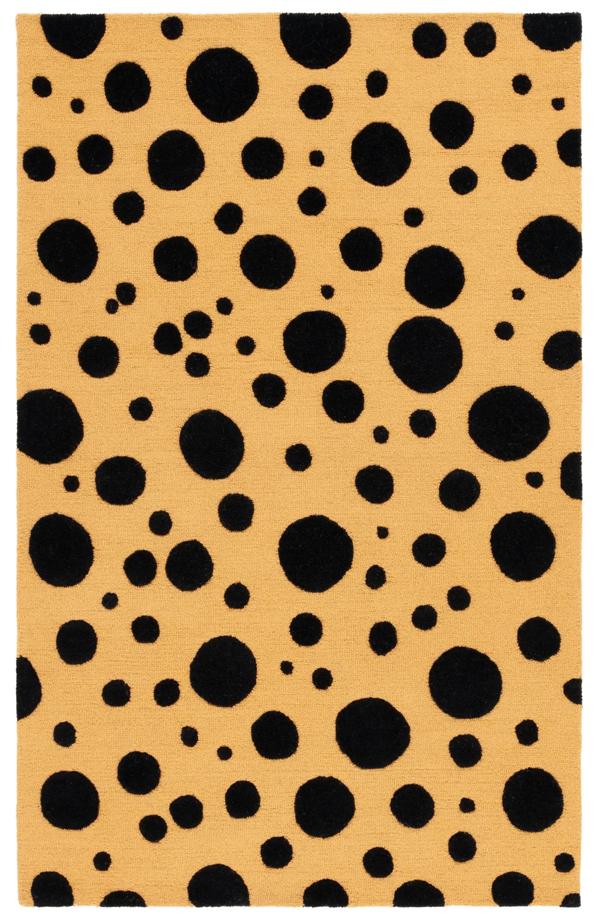 Safavieh Cambridge 4'-0" x 6'-0" Rug in Gold / Black