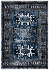 Safavieh Vintage Hamadan 4'-0" x 6'-0" Rug in Grey / Blue