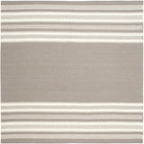 Safavieh Dhurries 6'-0" x 6'-0" Rug in Light Brown