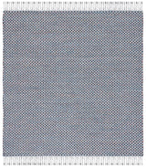 Safavieh Montauk 6'-0" x 6'-0" Rug in Blue / Black