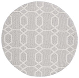 Safavieh Global 6'-7" x 6'-7" Rug in Grey / Ivory