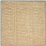 Safavieh Natural Fiber 6'-0" x 6'-0" Rug in Natural / Olive
