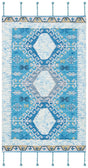 Safavieh Saffron 3'-0" x 5'-0" Rug in Turquoise / Blue