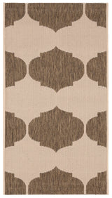 Safavieh Courtyard 2'-0" x 3'-7" Rug in Beige / Brown