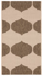 Safavieh Courtyard 2'-0" x 3'-7" Rug in Beige / Brown