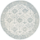 Safavieh Dip Dye 5'-0" x 5'-0" Rug in Blue / Ivory