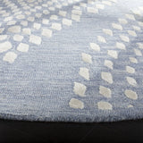 Safavieh Bella 5'-0" x 5'-0" Rug in Blue / Ivory