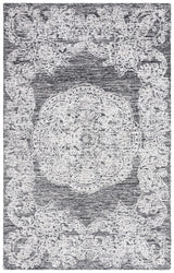 Safavieh Precious 4'-0" x 6'-0" Rug in Black / Ivory