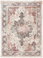 Safavieh Carlyle 200 5'-3" x 7'-6" Rug in Ivory / Burgundy