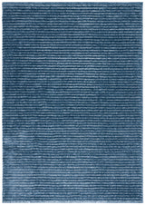 Safavieh Penelope Shag 4'-0" x 6'-0" Rug in Navy / Ivory