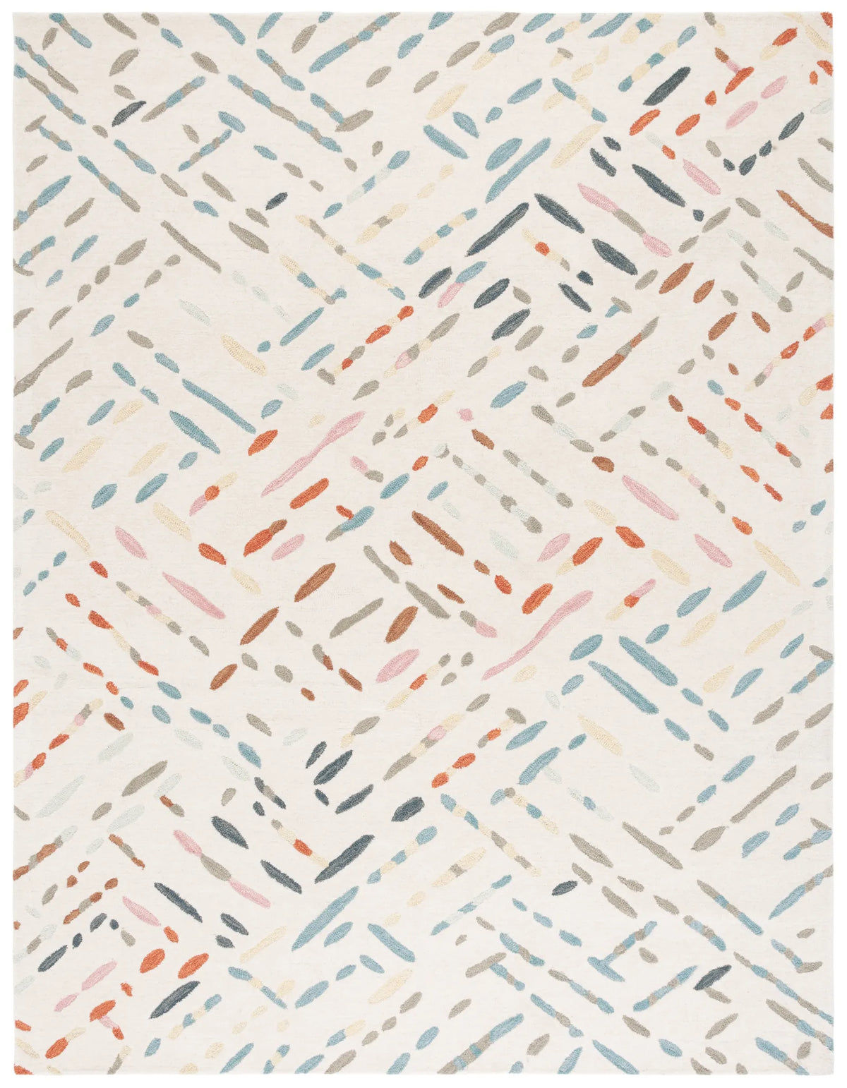 Safavieh Metro 10'-0" x 14'-0" Rug in Ivory / Blue