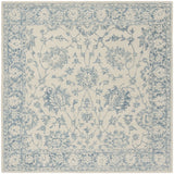 Safavieh Blossom 6'-0" x 6'-0" Rug in Ivory / Blue