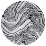 Safavieh Meadow 500 6'-7" x 6'-7" Rug in Black / Grey