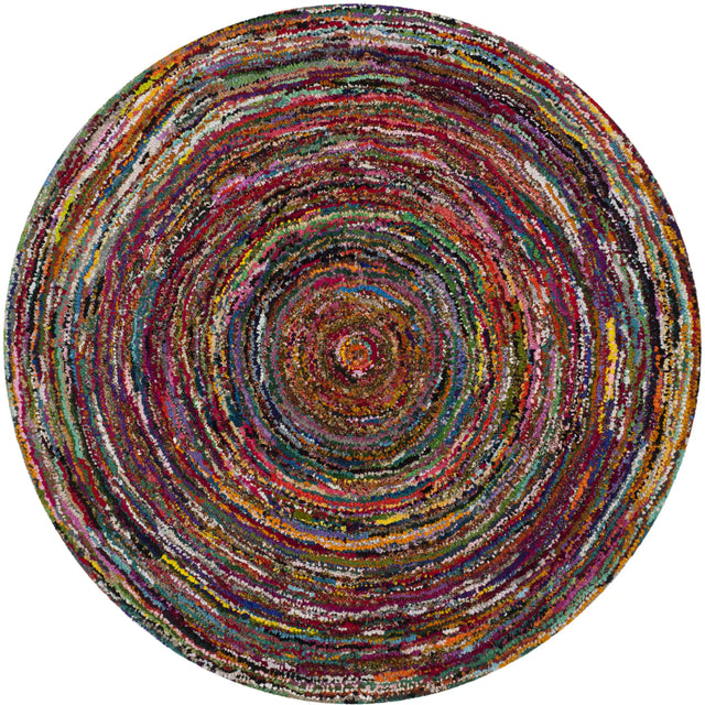 Safavieh Nantucket 6'-0" x 6'-0" Rug in Multi