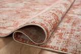 Loloi Odette Odt-03 Rust/Ivory Rug - pile height