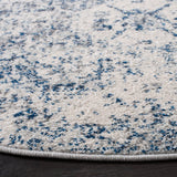 Safavieh Madison 10'-0" x 10'-0" Rug in White / Royal Blue