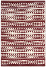 Safavieh Montauk 3'-0" x 5'-0" Rug in Ivory / Red