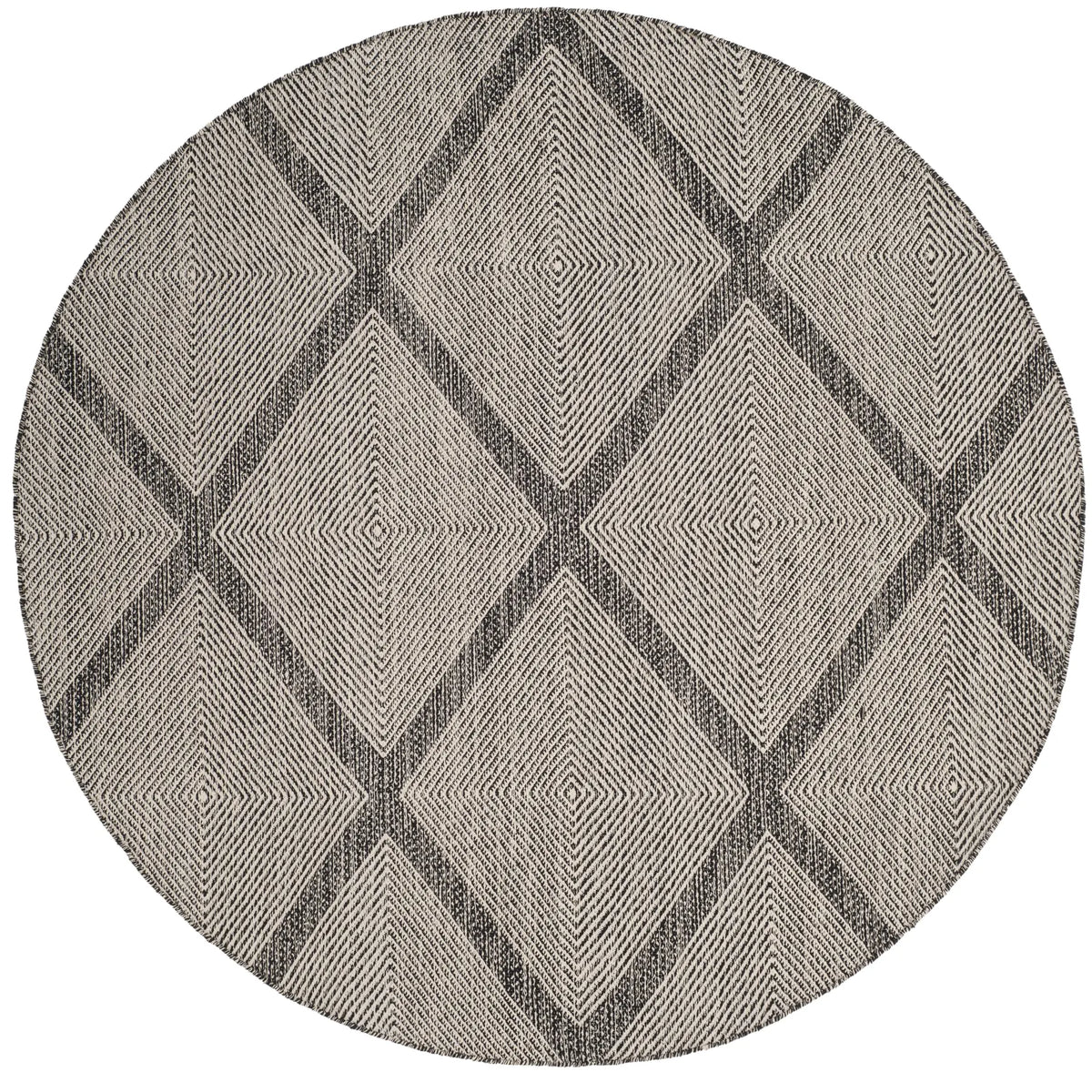 Safavieh Montauk 6'-0" x 6'-0" Rug in Black