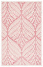 Safavieh Capri 4'-0" x 6'-0" Rug in Pink / Ivory