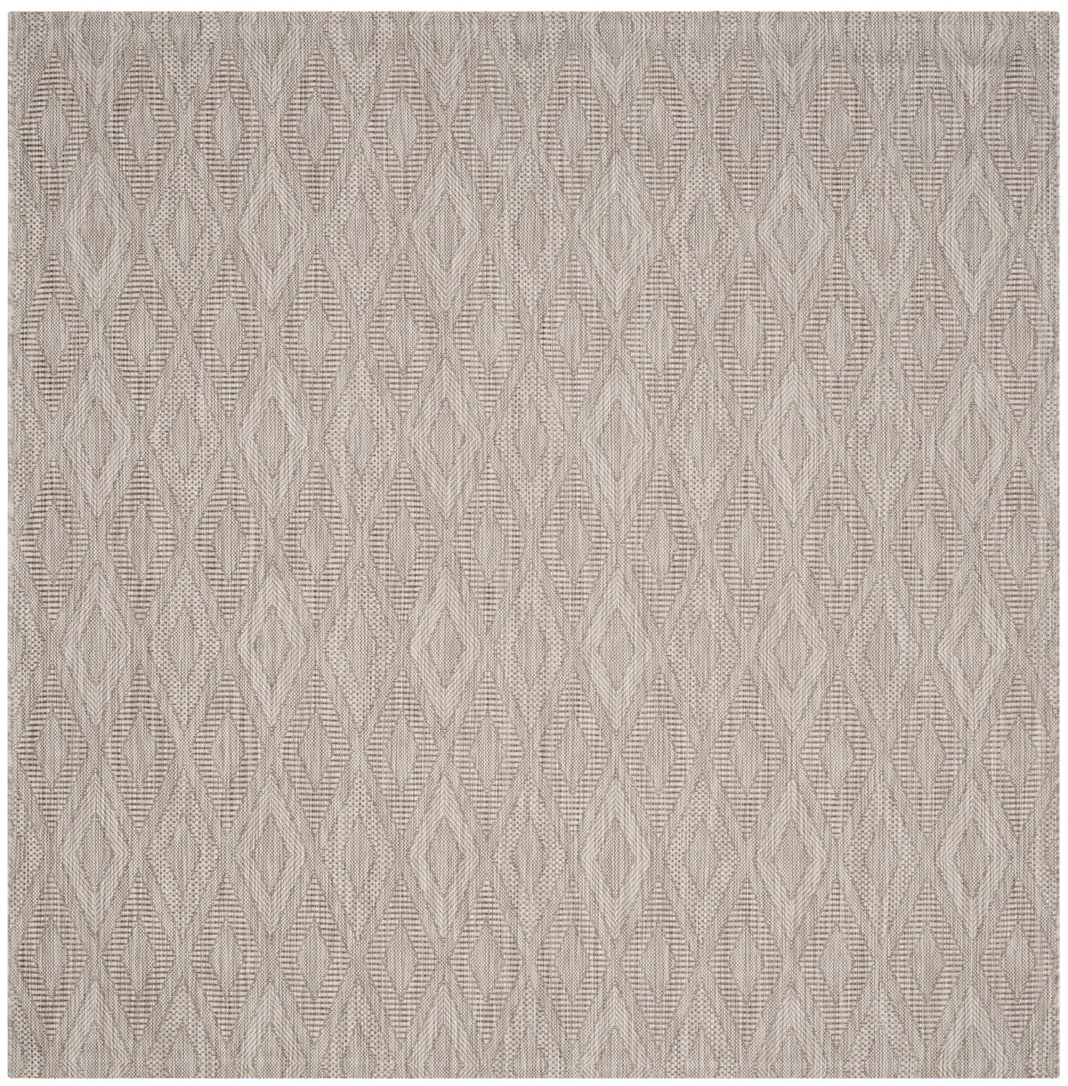 Safavieh Courtyard 6'-7" x 6'-7" Rug in Beige / Beige