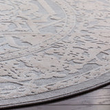Safavieh Reflection 5'-0" x 5'-0" Rug in Light Grey / Cream