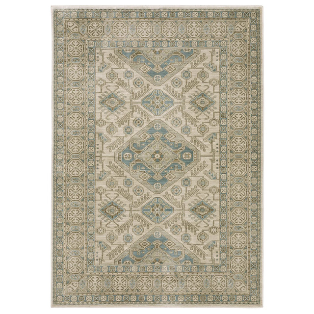 Oriental Weavers Sphinx Maeve MAE05 Blue Rugs - main flat