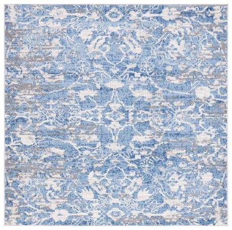 Safavieh Shivan 100 6'-7" x 6'-7" Rug in Blue / Ivory