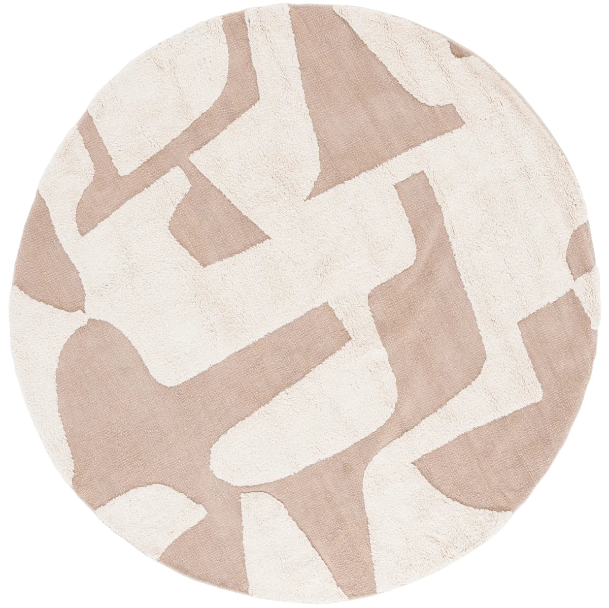Safavieh Casablanca 6'-0" x 6'-0" Rug in Beige / Ivory