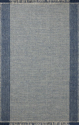 Loloi Sigrid SIG-03 Indigo / Ivory Rug - main flat