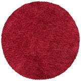 Safavieh August Shag 6'-7" x 6'-7" Rug in Red