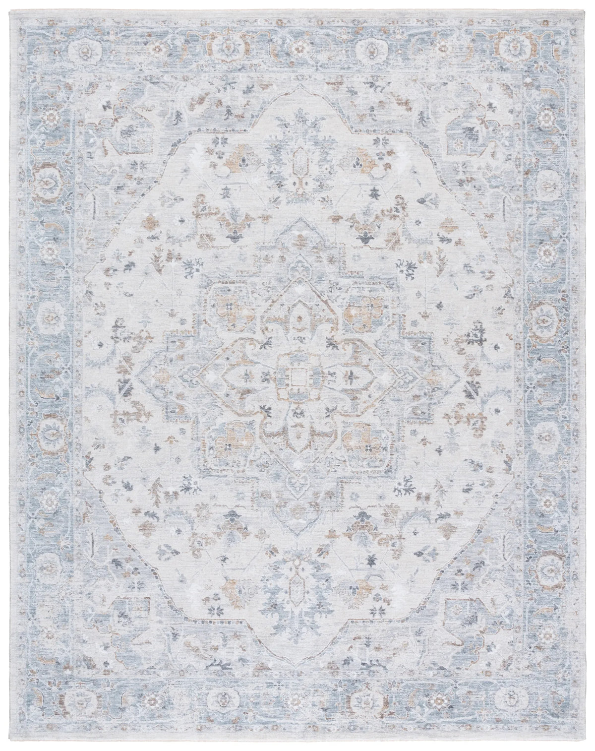 Safavieh Crescent 10'-0" x 13'-0" Rug in Blue / Ivory