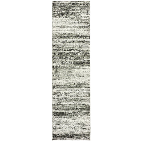 Oriental Weavers Sphinx Atlas 8037G Ash/Charcoal Rugs - runner