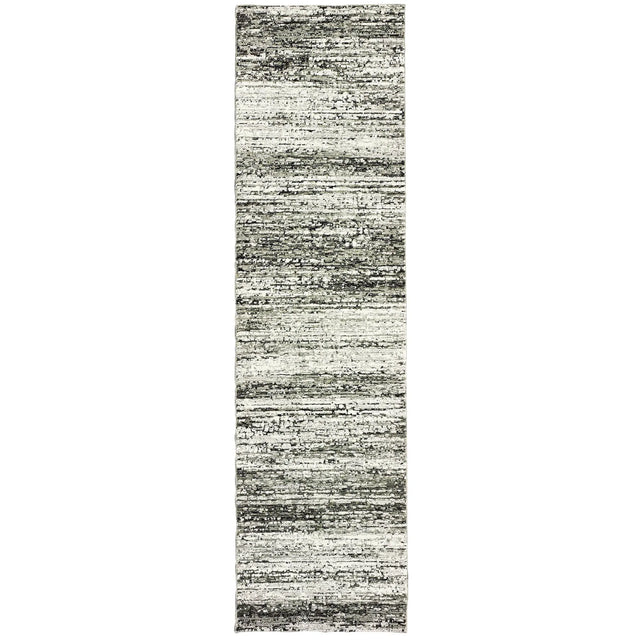 Oriental Weavers Sphinx Atlas 8037G Ash/Charcoal Rugs - runner