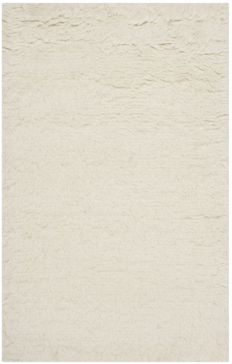 Safavieh Flokati 2'-6" x 4'-0" Rug in Ivory
