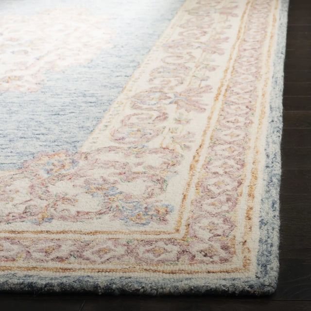 Safavieh Aubusson 5'-0" x 8'-0" Rug in Blue / Pink