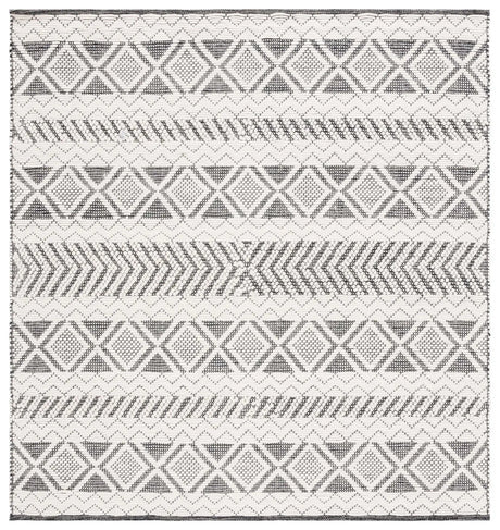 Safavieh Vermont 6'-0" x 6'-0" Rug in Ivory / Black
