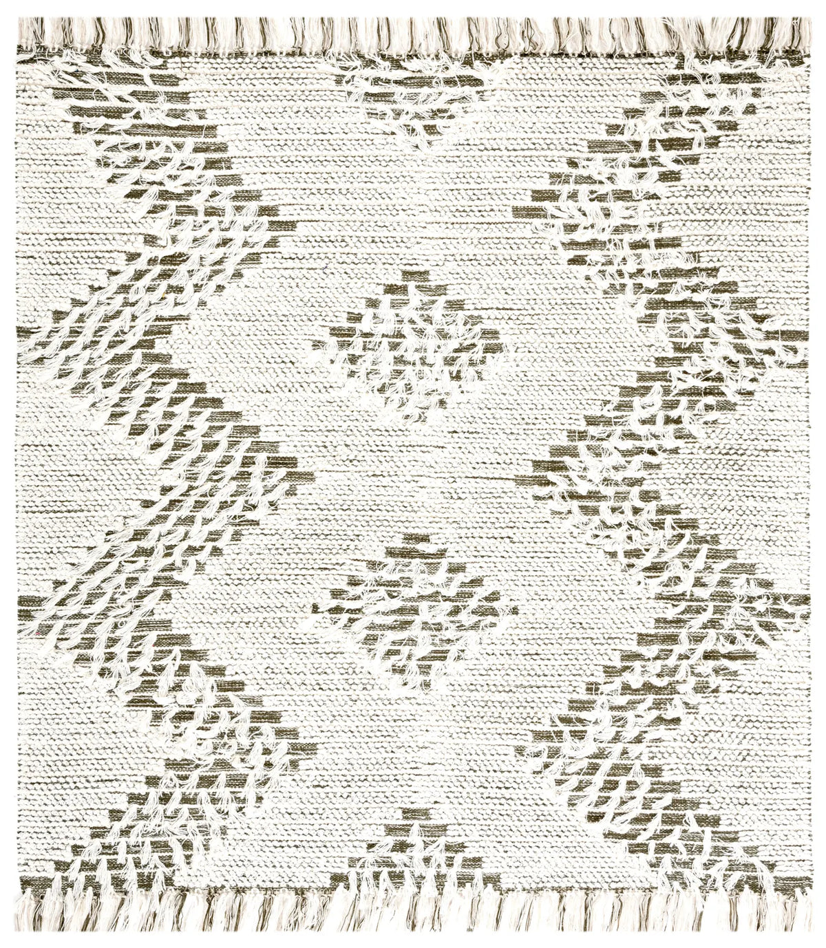 Safavieh Vermont 6'-0" x 6'-0" Rug in Ivory / Green